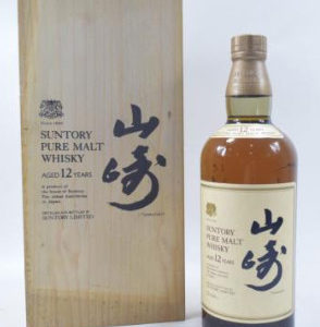 サントリー 山崎 12年（木箱付）
