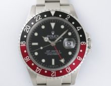 ロレックスGMTマスターⅡ 赤×黒ベゼル 16710