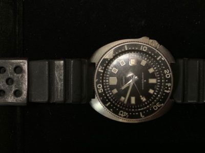 SEIKOセカンドダイバー植村モデル（傷モノ）