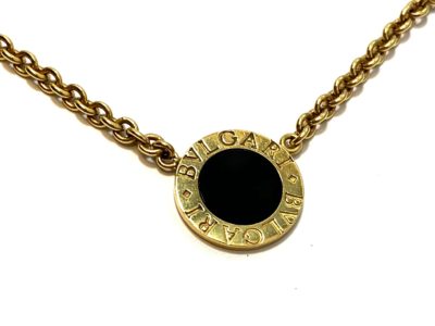 ブルガリ ネックレス ブルガリブルガリ オニキス