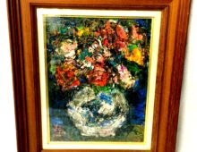 森田茂 絵画 『花』