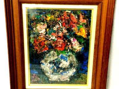 森田茂 絵画 『花』