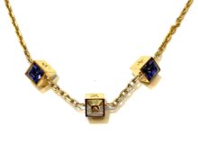 ルイヴィトン ネックレス  コリエ･ギャンブル メッキ