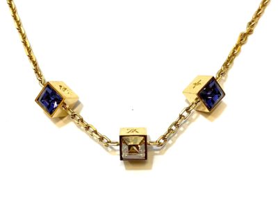 ルイヴィトン ネックレス  コリエ･ギャンブル メッキ