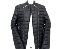 バルマン ライダースジャケット ダウン