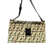 フェンディ ズッカ ショルダーバッグ マルチカラー