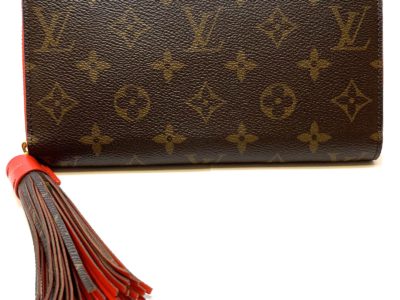 ルイヴィトン ジッピーウォレット タッセルフリンジ M62402