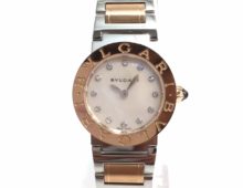 ブルガリ ブルガリ･ブルガリ SS/K18PG シェル 12Pダイヤ BBLP26SG