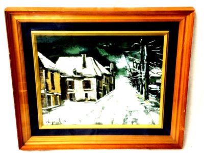 雪ノ村 濱口清の絵画