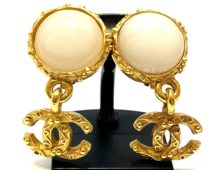 シャネル イヤリング フェイクパール ココマーク