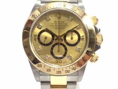 ロレックス デイトナ コンビ 8Pダイヤ 16523G