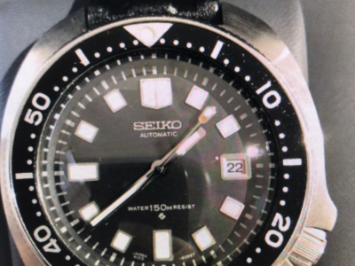 セイコー 植村モデル　150mセカンドダイバー 6105-8110　