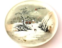 飾リ皿 中国景徳鎮製 中国骨董品